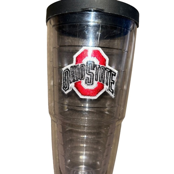 Tervis Ohio state buckeyes 24 oz tumbler hot cold coffee cup with lid - Picture 1 of 3